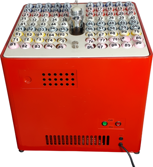 The Winslow Bingo Blower Machine Bingo Rental