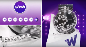 Guinevere II Lottery Machine being used by Woosh Live for the million-pound draw.